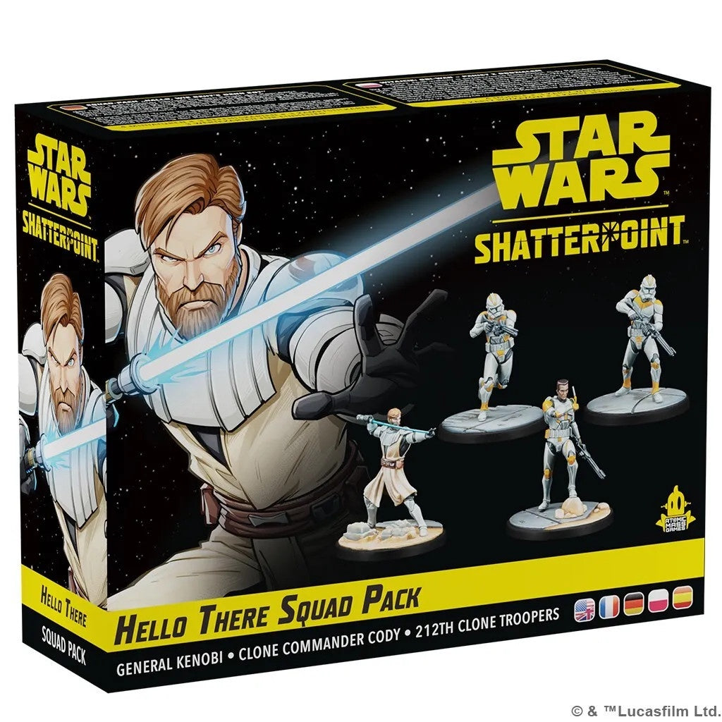 Star Wars - Shatterpoint - Hello There - General Obi-Wan Kenobi Squad Pack