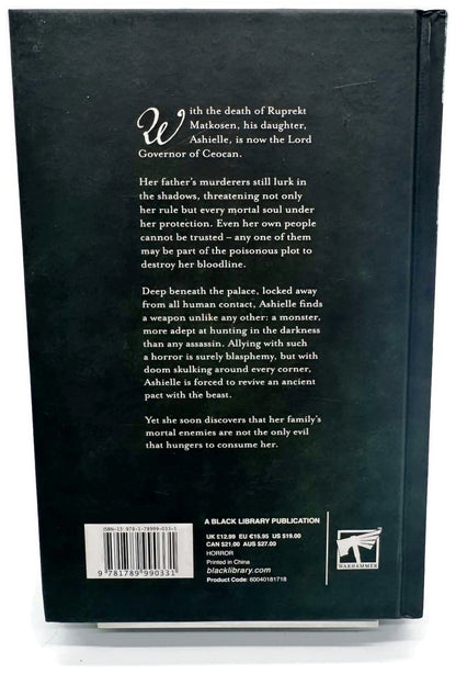 Warhammer Horror Novel The Oubliette - J C Stearns Hardback