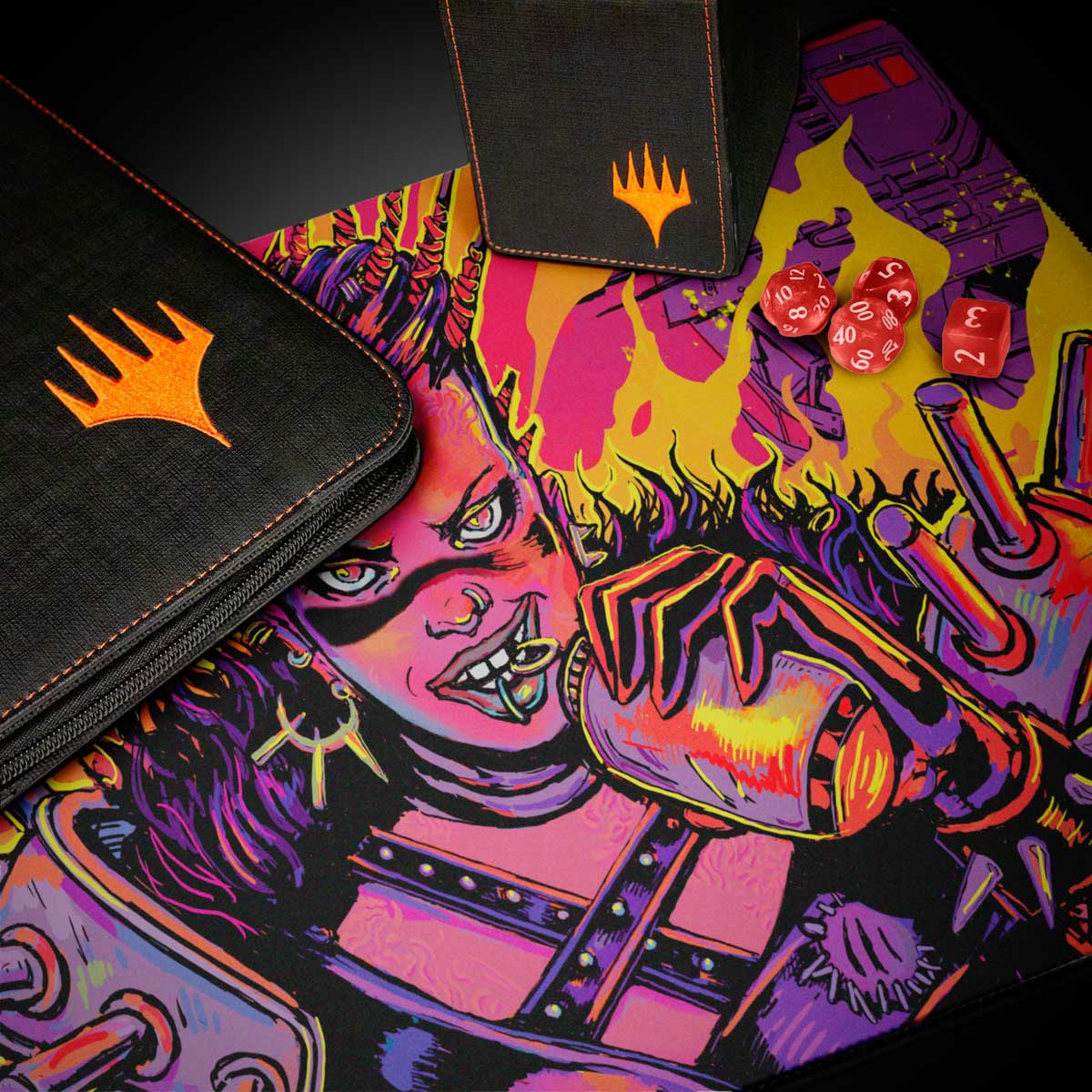 Ultra Pro Playmat MTG 2025 Multiplanar Race Set Borderless Racer 4