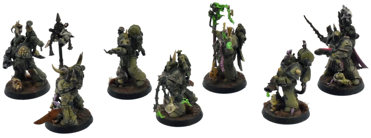 KILL TEAM 7 Plague Marines Kill Team #1 PRO PAINTED Warhammer 40K