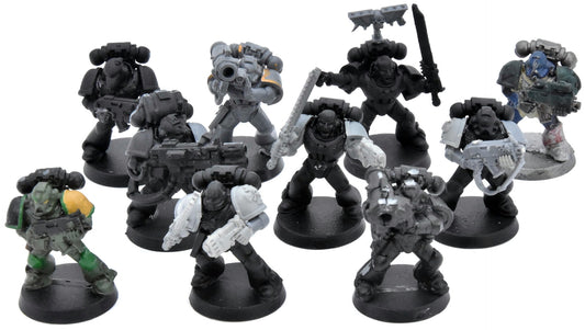 SPACE MARINES 10 Tactical Marines #7 Warhammer 40K 6963