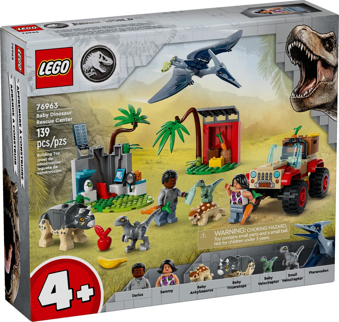 LEGO Baby Dinosaur Rescue Center (76963)