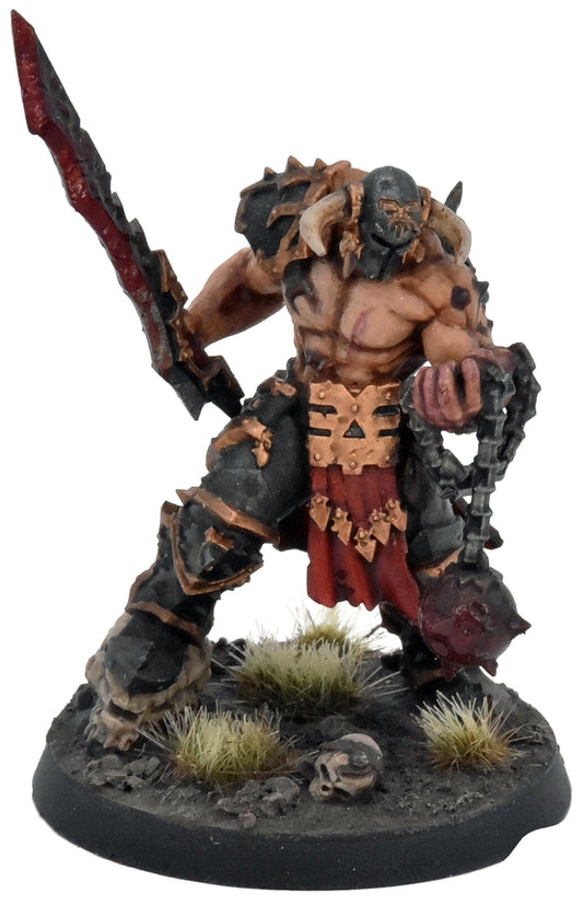 BLADES OF KHORNE Slaughterpriest #3 Warhammer Sigmar WELL PAINTED