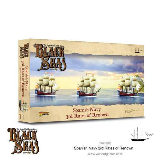 Black Seas Spanish Navy 3Rd Rates Of Renown