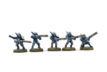 TAU EMPIRE 15 Fire Warriors #1 WELL PAINTED Warhammer 40K