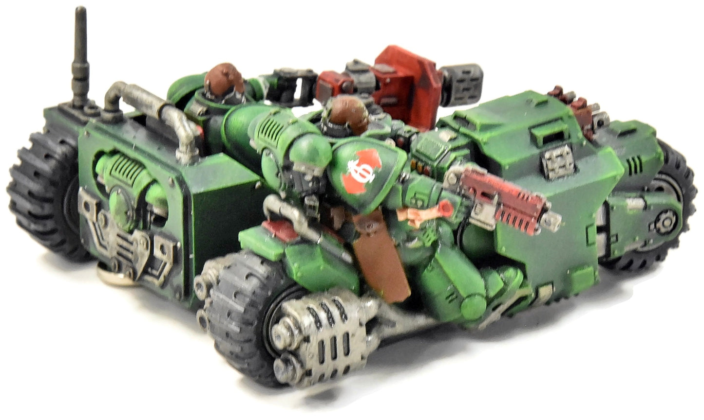 DARK ANGELS Attack Bike #5 WELL PAINTED Warhammer 40K