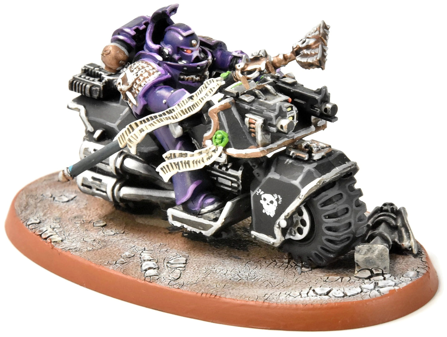 SPACE MARINES Librariran on Bike #4 PRO PAINTED Warhammer 40K