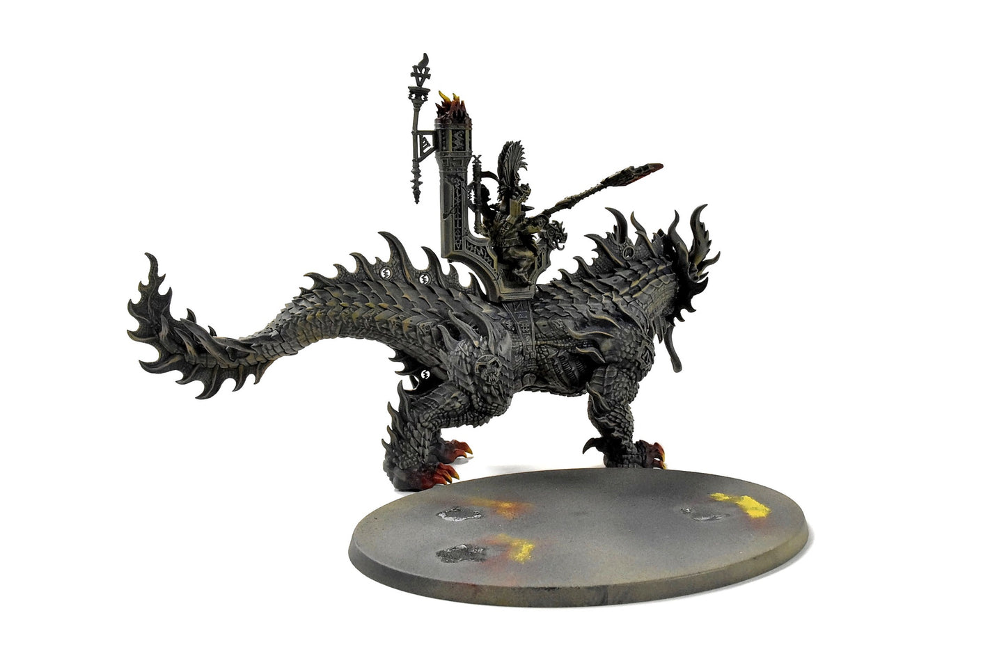 FYRESLAYERS Auric Runefather on Magmadroth #1 Warhammer Sigmar