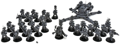 SATURNINE HALF BOX ARMY LOYALIST TRAITOR #2 Assembled 30K Platform HORUS HERESY