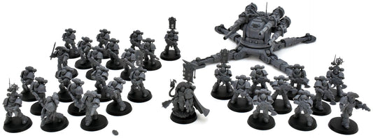 SATURNINE HALF BOX ARMY LOYALIST TRAITOR #2 Assembled 30K Platform HORUS HERESY