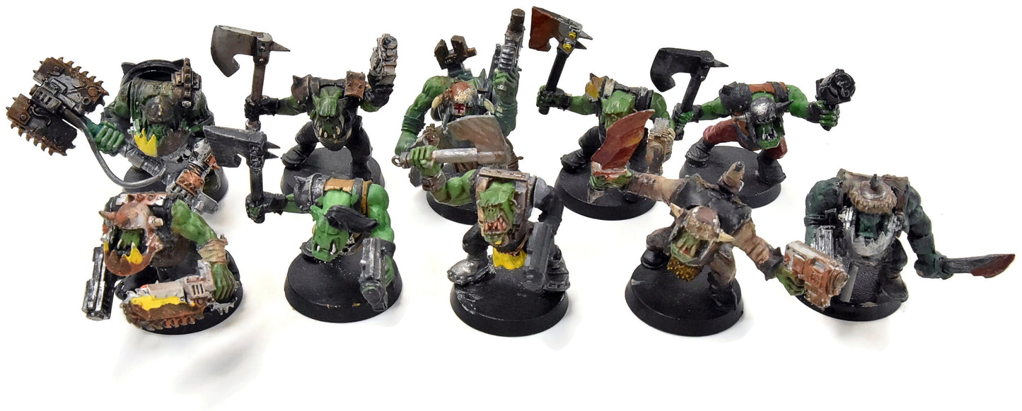 ORKS 10 ork boyz #1 Warhammer 40K 1496