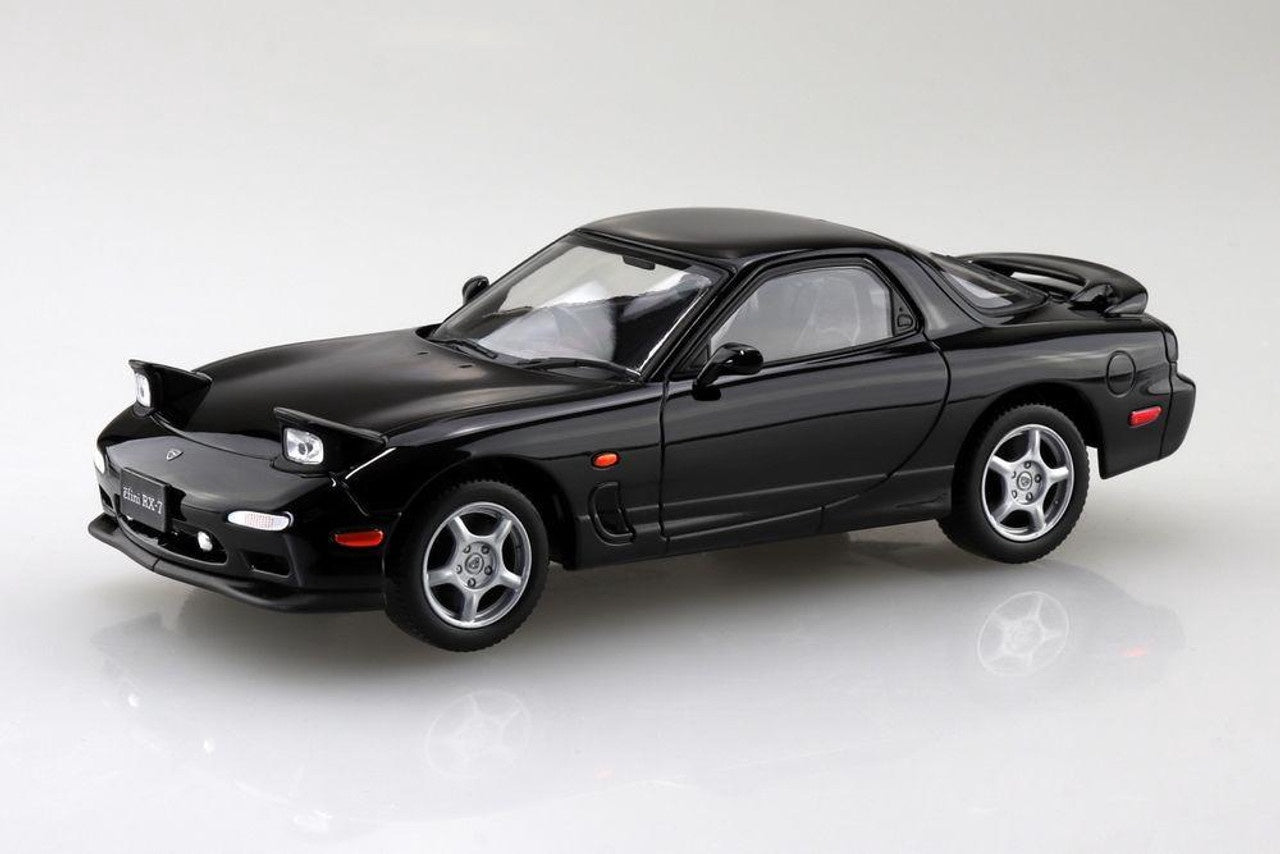 Aoshima RakuPla Snap Kit Infini FD3S RX-7 Brilliant Black Plastic Model
