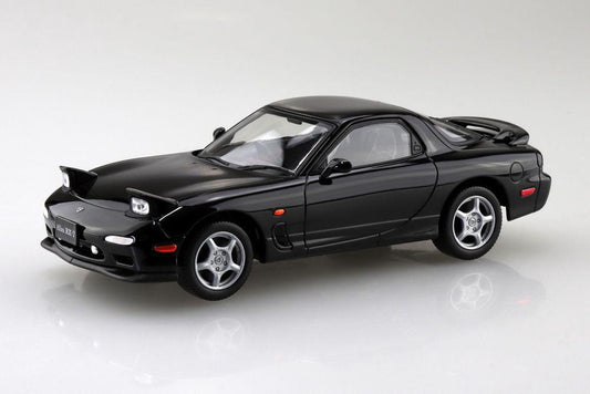 Aoshima RakuPla Snap Kit Infini FD3S RX-7 Brilliant Black Plastic Model