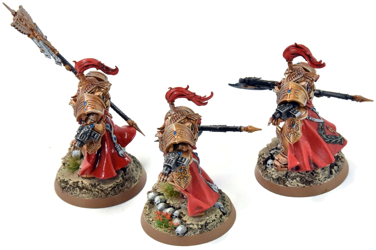 ADEPTUS CUSTODES 2 Allarus Custodians And Vexilus Praetor #3 PRO PAINTED 40K