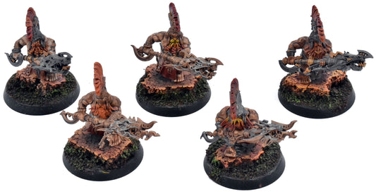 FYRESLAYERS 5 Auric Hearthguard #3 WELL PAINTED Warhammer Sigmar 6694