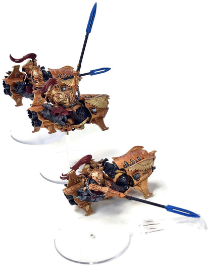 ADEPTUS CUSTODES 3 Vertus Praetors #2 WELL PAINTED Warhammer 40K