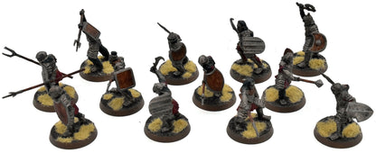LOTR 12 Morannon Orcs #1 WELL PAINTED Middle Earth Strategy Battle Game