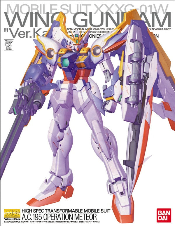 MG XXXG-01W Wing Gundam Ver. Ka Bandai