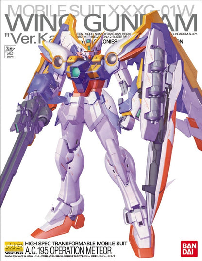 MG XXXG-01W Wing Gundam Ver. Ka Bandai