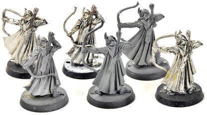 MIDDLE-EARTH 6 Haldir's Elves with Bow #2 METAL LOTR