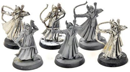 MIDDLE-EARTH 6 Haldir's Elves with Bow #2 METAL LOTR