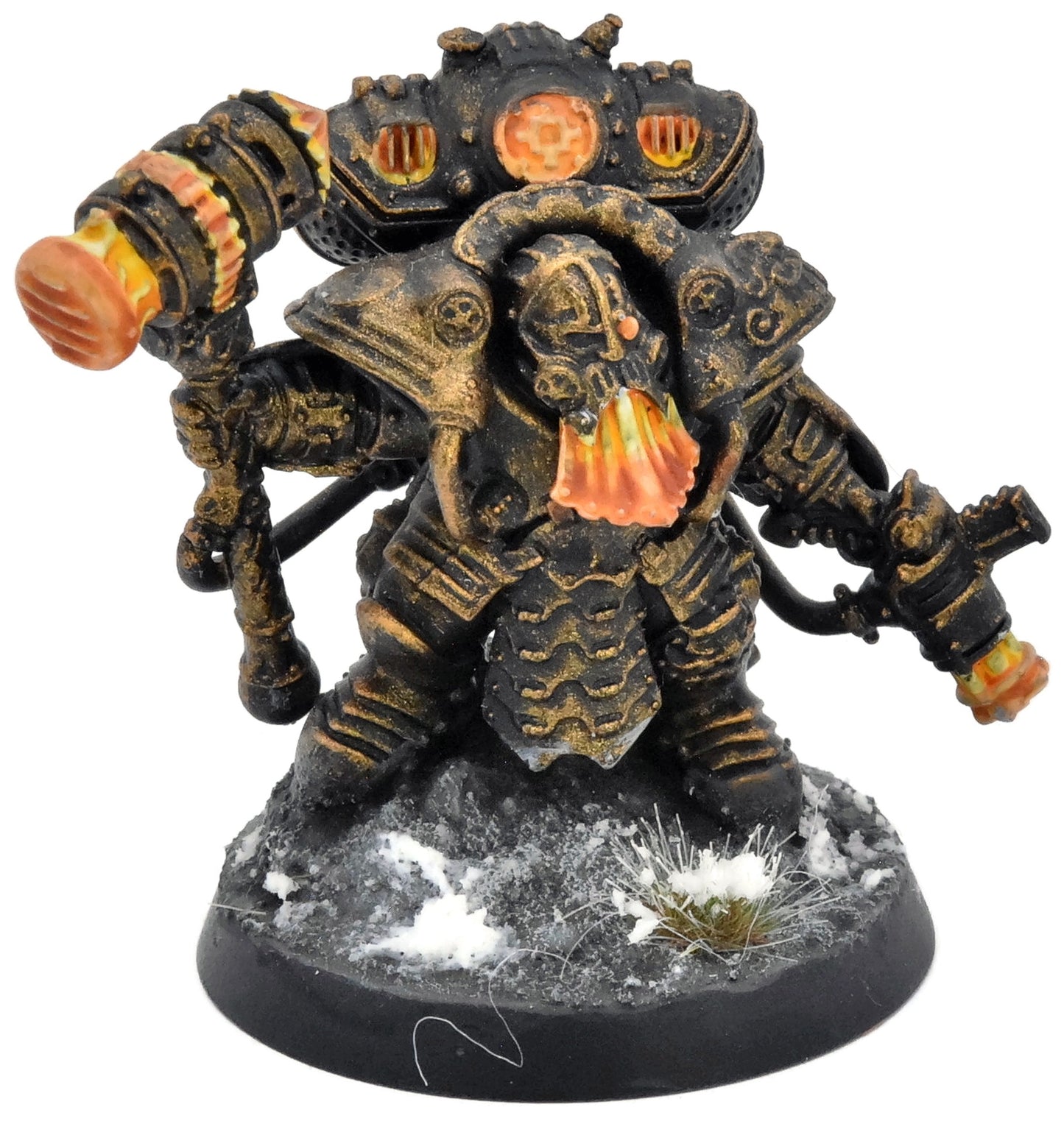 KHARADRON OVERLORDS Arkanaut Admiral #1 WELL PAINTED Warhammer Sigmar