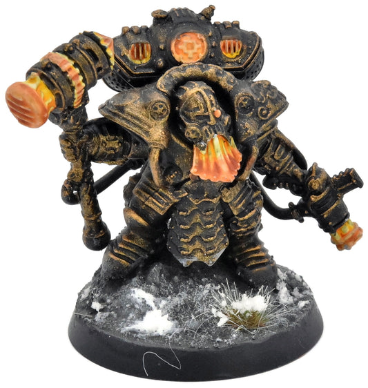 KHARADRON OVERLORDS Arkanaut Admiral #1 WELL PAINTED Warhammer Sigmar