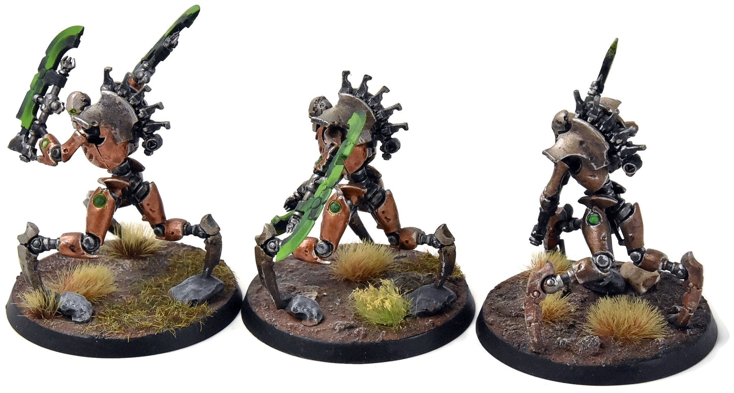 NECRONS 3 Skorpekh Destroyers With Plasmacyte #1 WELL PAINTED Warhammer 40K