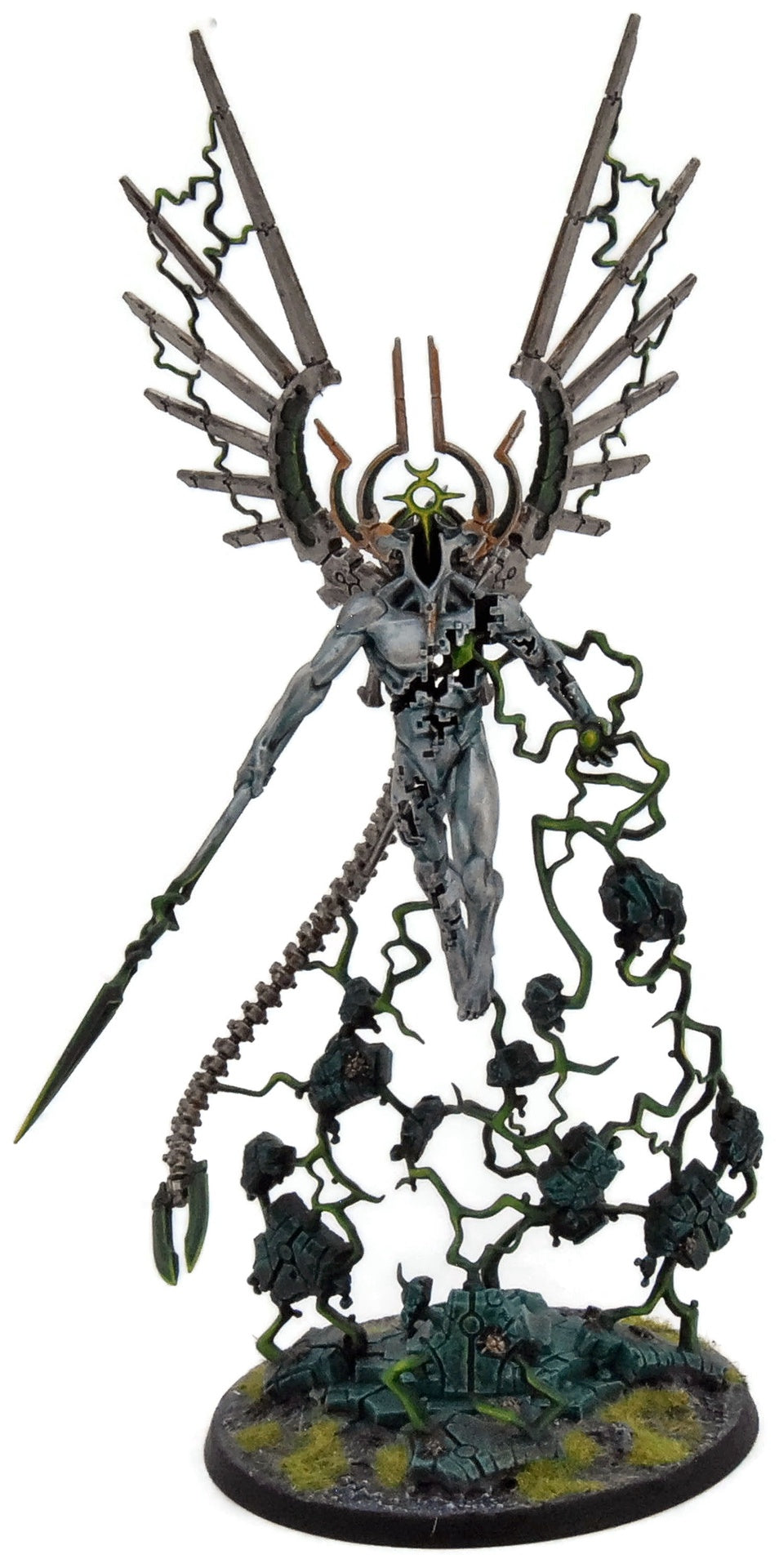 NECRONS Ctan Shard of the Void Dragon COMMISSION PRO PAINTED Warhammer 40K CTAN 0106