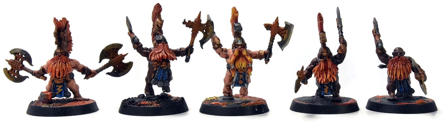 FYRESLAYERS 10 Vulkurite Berzerkers #2 WELL PAINTED Sigmar