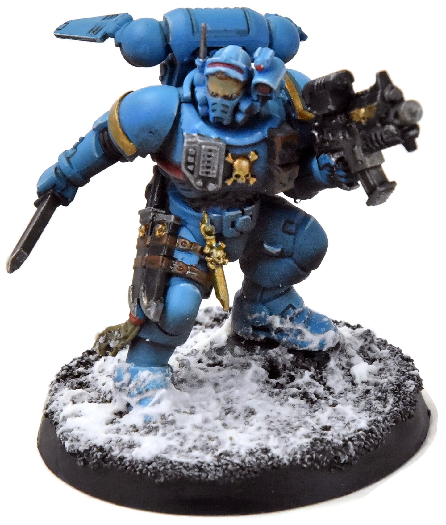 SPACE MARINES Primaris Lieutenant In Phobos Armour #2 PRO PAINTED 40K