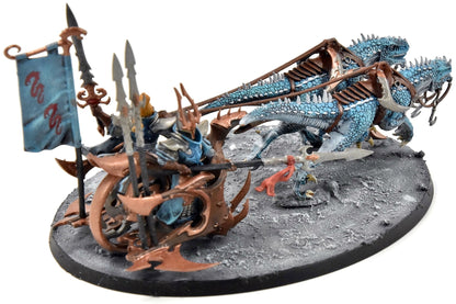 CITIES OF SIGMAR Drakespawn Chariot #4 WELL PAINTED Sigmar