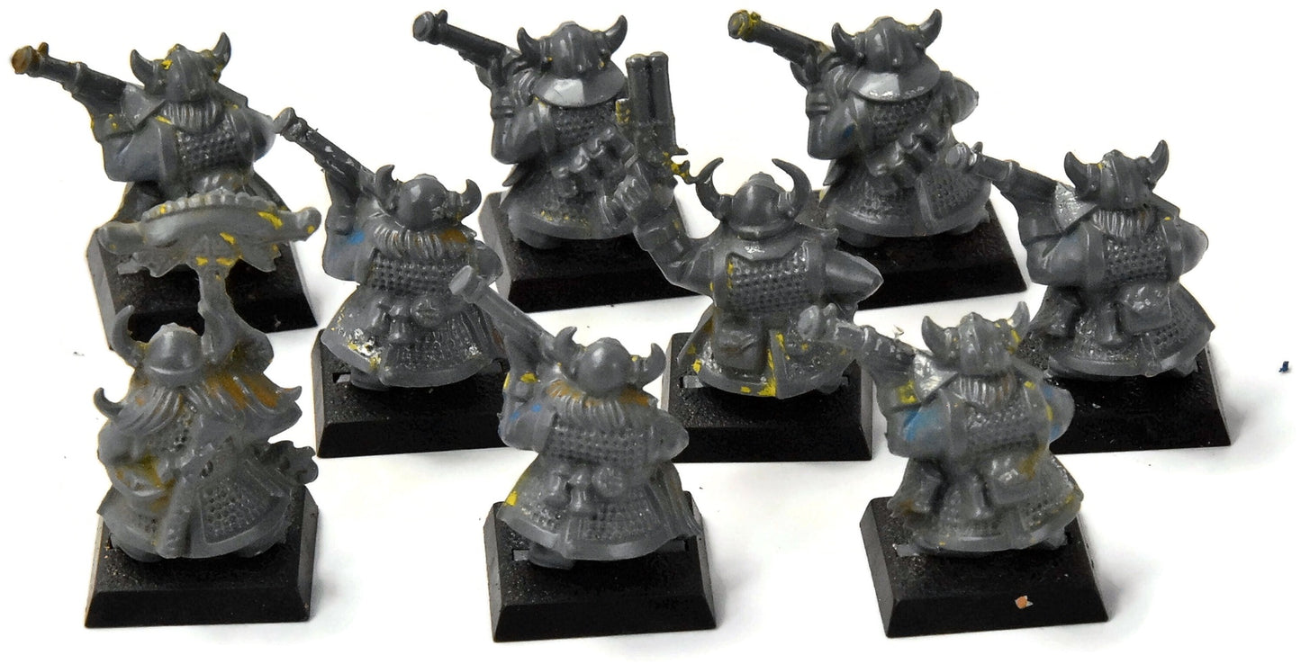 DWARFS 9 Thunderer #1 Warhammer Fantasy Skull pass Cleaned