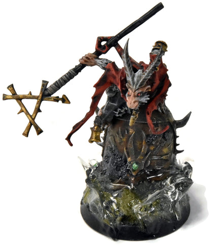 SKAVEN Plague Priest #11 WELL PAINTED Warhammer Fantasy Old World