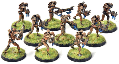 NECRONS 10 Warriors #2 WELL PAINTED Warhammer 40K 5120