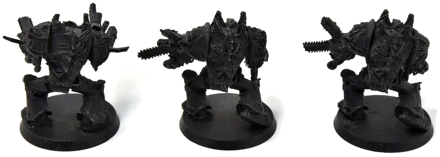 CHAOS SPACE MARINES 3 Obliterators #1 Finecast Warhammer 40K 7744