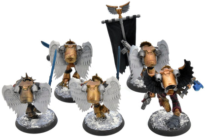BLOOD ANGELS 5 Sanguinary Guards #2 Warhammer 40K 6192