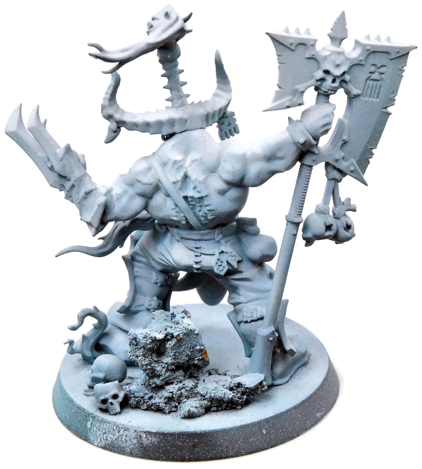 BLADES OF KHORNE Exalted Deathbringer with Axe #1 Sigmar