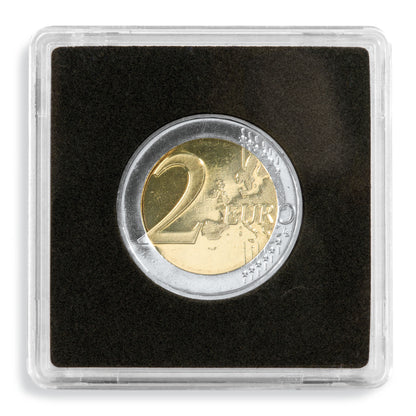 Square Coin Capsules Quadrum Inner Diameter 38 MM