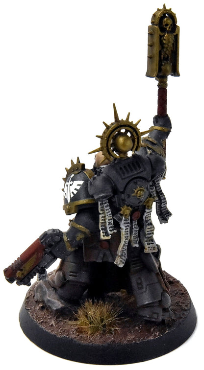 SPACE MARINES Primaris Chaplain #1 WELL PAINTED 40K