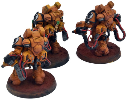 SPACE MARINES 3 Primaris Aggressors #1 PRO PAINTED Warhammer 40K Imperial Fists