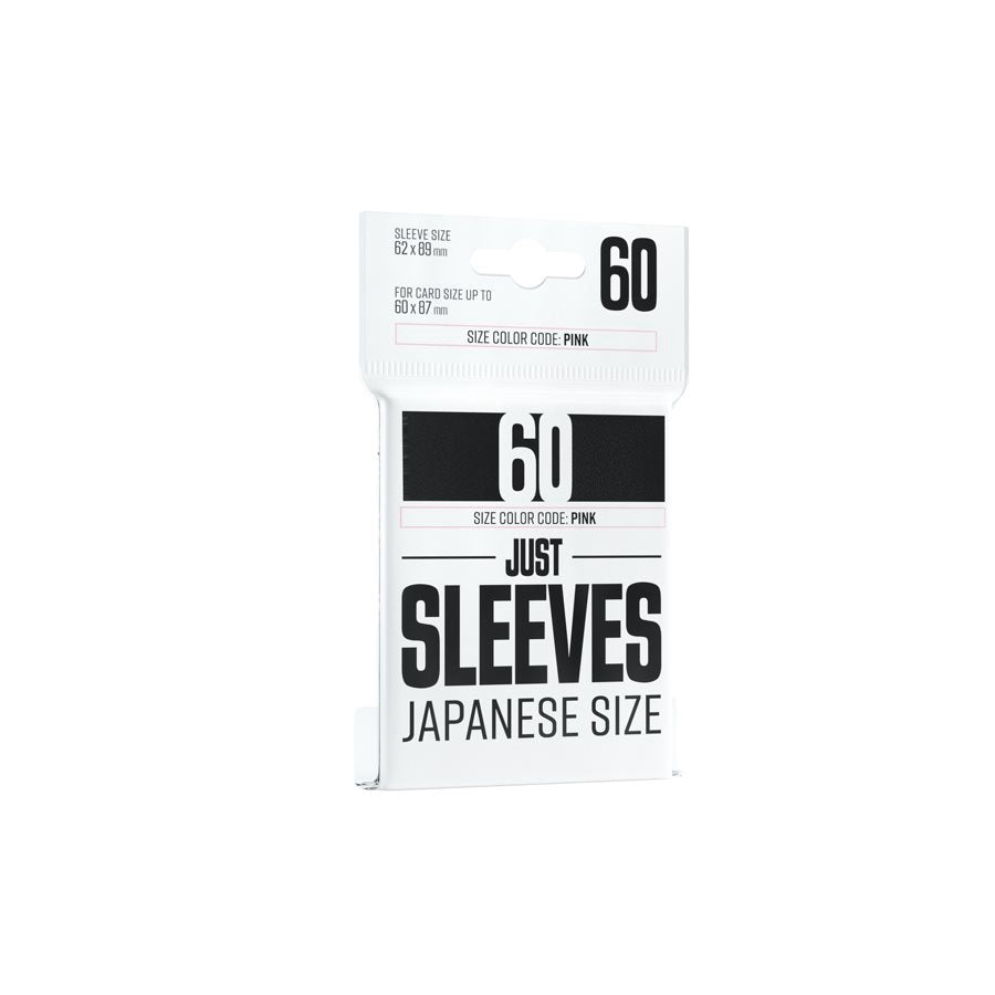 Just Sleeves: Japanese Size Black (60)