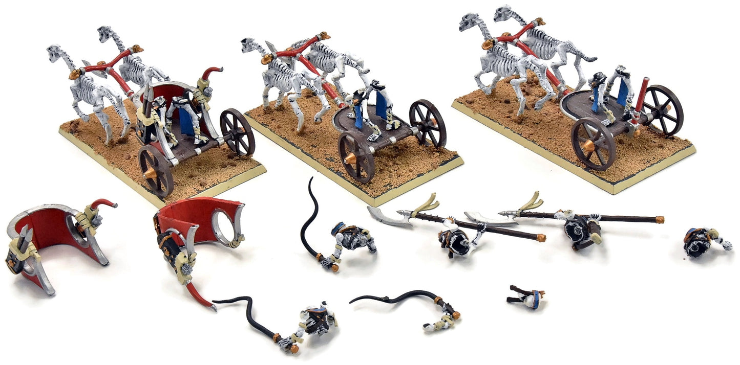 TOMB KINGS 3 Skeleton Chariots #2 Fantasy