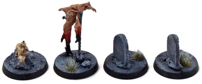 NIGHTHAUNT 4 Objective Markers #1 WELL PAINTED Sigmar