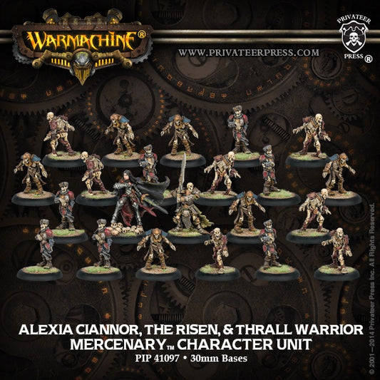 Mercenary Alexia Ciannor The Risen & Thrall Character Unit - PIP 41097