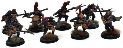 THE EMPIRE 8 Empire State Troops #1 Warhammer Fantasy WELL PAINTED
