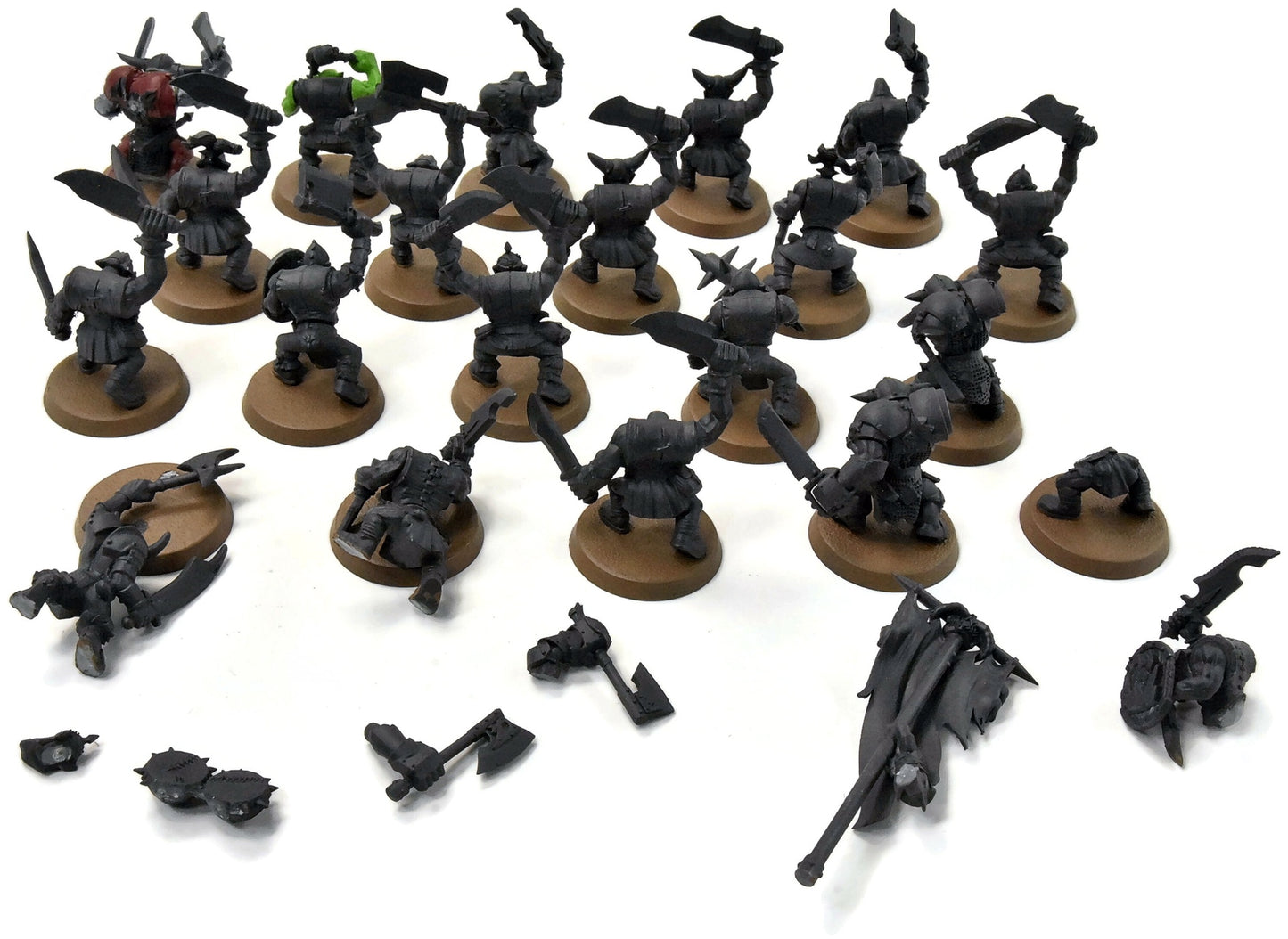 ORCS & GOBLINS 20 Orcs Warriors BOYS BOYZ #3 Warhammer Fantasy
