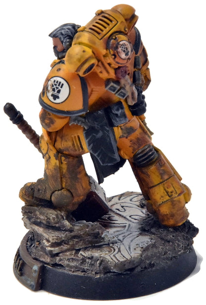 IMPERIAL FISTS Primaris Captain Converted #3 PRO PAINTED Warhammer 40K