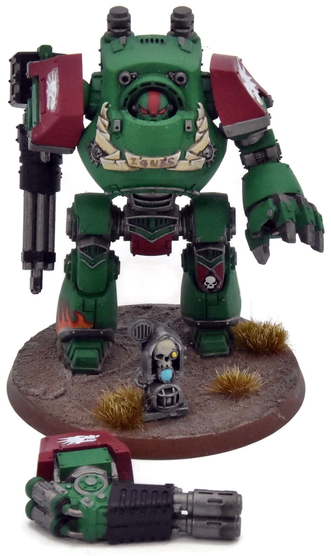 SPACE MARINES Contemptor Dreadnought #1 Warhammer 40K WELL PAINTED
