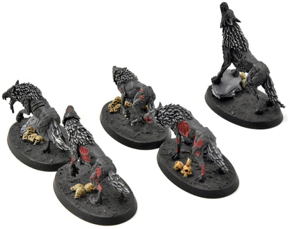 SOULBLIGHT GRAVELORDS Dire Wolves #1 WELL PAINTED Sigmar
